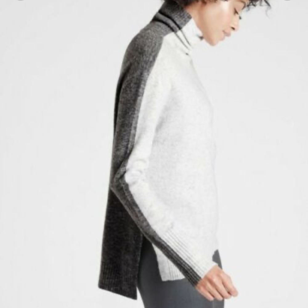Athleta Transit Color-Block Merinoturtleneck Swea… - image 6